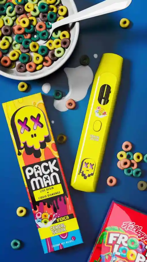Acheter Packman Cereal Skunk Vape Jetable