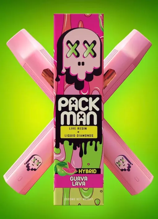 Acheter Packman Guava Lava Vape Jetable