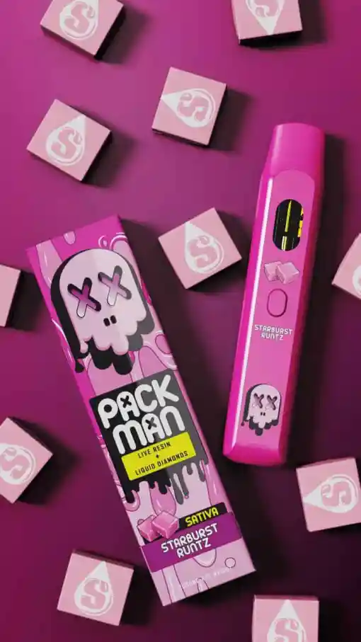 Packman Starburst Runtz Disposable Vape