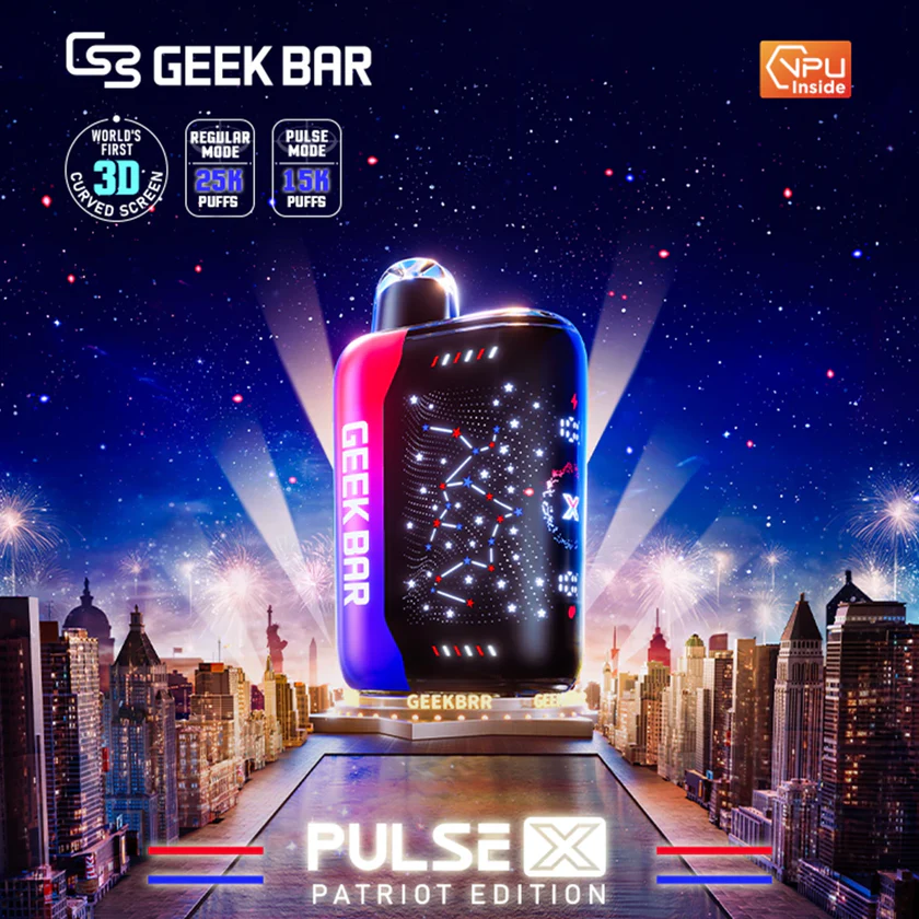 Geek Bar Pulse X 25000 Puffs – Patriot Edition